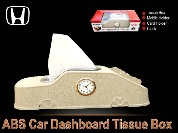 ABS%20Dashboard%20Tissue%20Box%20with%20Mobile%20Holder%20/%20Card%20Holder%20and%20Clock%20-%20Image%202