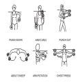 OUMERY Aquatic Exercise Dumbbells,Aquatic Low Impact Workout Resistance Training Water Float Bodybuilding Dumbbell Barbell. 