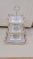 Cake Stand 3-Tier Melamine Cake Stand Creative Dessert Table Detachable Cupcake Display Stand Wedding Party Pastry Serving Plate Fruit Plate Dessert Stand. 
