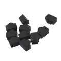 Ethernet Hub Port RJ45 Anti Dust Cover Cap Protector Plug 100Pcs Black. 
