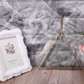 Triangle Floating Hanging Photo Frame Metal Glass Portrait Picture Plant Display QX2E. 