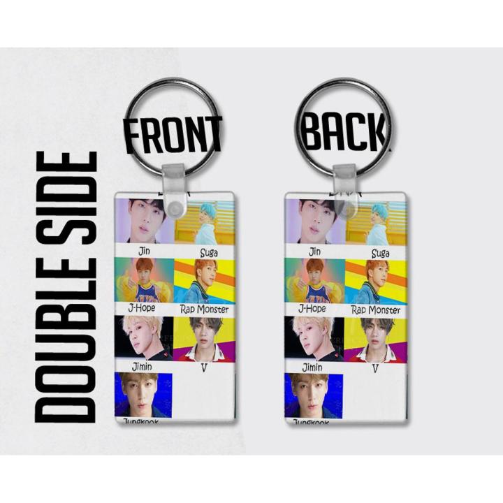 Bna bts members names Keychain