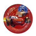 CARS THEME PAPER PLATES - PACK OF 10 PAPER PLATES - CARS PAPER PLATES. 