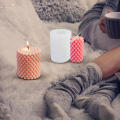 3D Cylindrical Bubble Candle Mold DIY Silicone Soy Wax Candles Decoration Mould Aroma Wax Soap Mold Candle Making Crafts. 