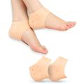 Silicone Anti-Crack Half Heel Socks Set for Pain Relief | Gel Protector | Feet Cover. 
