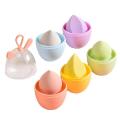 Makeup Sponge Holder beauty Blenders Holder beauty Blenders Case Portable Puff Holder Box Transparent Puffs Storage Case Empty Drying Box For Puffs Sponge Stand For Makeup Blender. 