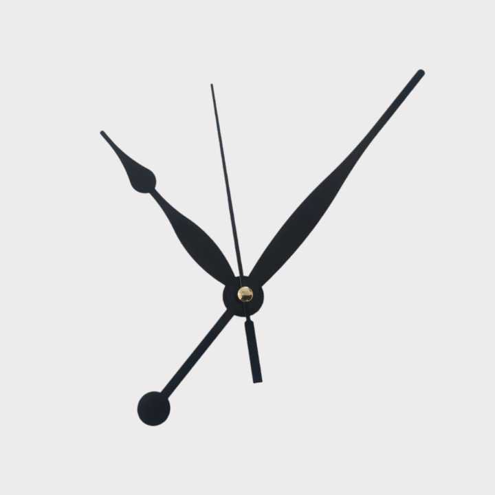7 inch Big clock Hands Set for 3d wall clock l Quartz big wall clock Hands Set Only