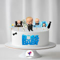 Premium Boss Baby Theme Cake (Topper) For Birthday Party Celebration In Very Low Price. 