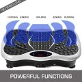 New Electric 3d Vibration Platform Exercise Machine Whole Body Workout Machine Fitness Adjustable Speed Remote Control With Touch Display Whole Body Workout Vibrating Fitness Platform Massager Loop Bands Home Training Equipment for Weight Loss Toning. 