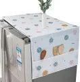 imported Refrigerator Cover Top, Dustproof Windscreen Covers for Top, Decorative Fridge Cover for Washing Machines, Dryers for Friends, Neighbors (Random Design). 