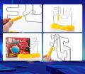 Game Super Don't Buzz The Wire Electronic Learning Toys H-108-A Electric Buzz Wire Game Steady Hand Skill Challenge Toy for Kids & Family Fun Wire Loop Puzzle Toy. 