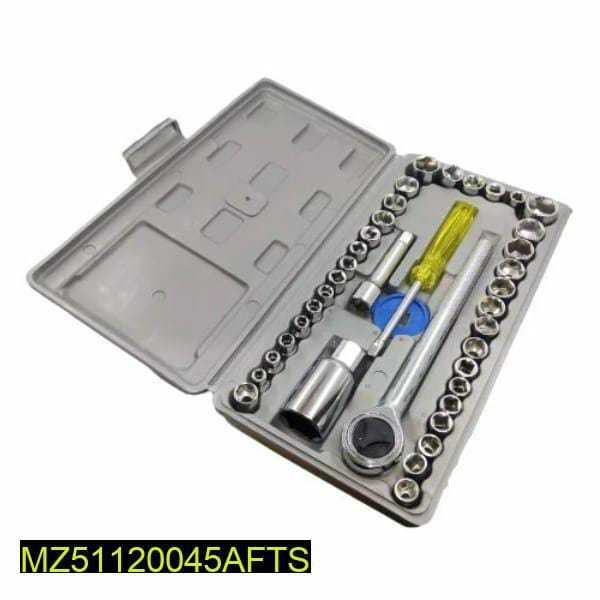 40 Pcs Stainless Steel Wrench  Tool Set