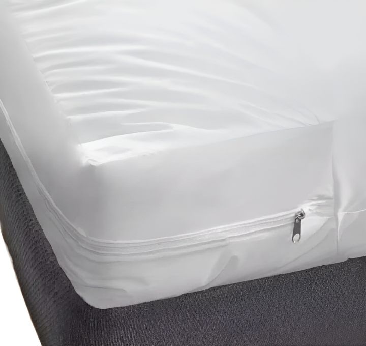 Smooth jersey Waterproof Zippered Mattress Encasement Full Cover Anti Allergy Dust Mite Bed Bug Proof Mattress Cover All Size