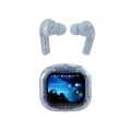 QS  Air Max LCD Display Transparent Earbuds, ORIGINAL 100%, WITH ANC. 