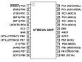 Atmel ATMEGA328P ATMEGA328P-PU 28 Pin Microcontroller Dip IC Chip In Pakistan. 