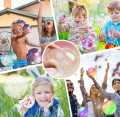 Nano Tape Balloon DIY Kit Fun Tape/ Nano Tape Plastic Bubbles Balloon Two Sided Tape for DIY Craft, Birthday Party Pool Party/1 Nano Tap Roll 3m Length 1 inch Width Double Sided Tap Only Use Hot Air For Soft The Tape & Make Unlimited DIY Craft. 