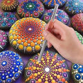16 Pcs Mandala Dotting Tools for Painting Rocks Mandala Stencils Kit Ball Stylus Clay Sculpting Carving Tools. 