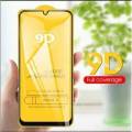 Infinix Hot 8 Glass Protector 9D Glass Full Edges Cover Glass. 