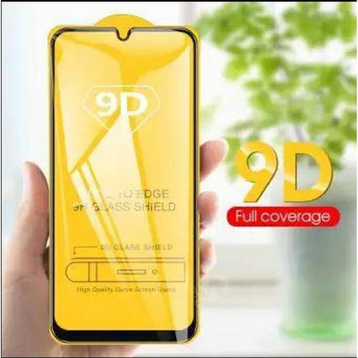 Infinix Hot 8 Glass Protector 9D Glass Full Edges Cover Glass