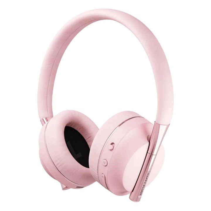 happy plugs-Pink gold Wireless head phone