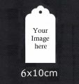 100 PCS Custom Tags Paper Labels Clothing Brand Fashion Business Logo Design Hang Personalized Tag. 