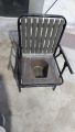 Folding Commode Washroom Chair with pot iron Heavy duty. 