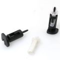 10Pcs Plastic Mounting Clip for Intel 4 Way CPU Coolers 1155 775 CPU Heatsink Mount Pin Push Screw Cooler Fan Fastener. 