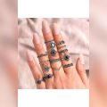 15 Pieces Rings For Girls - High Quality Imported Latest Design 15 pcs Ring Set For Girls - Ring Set For Women - Fashion Jewellery. 