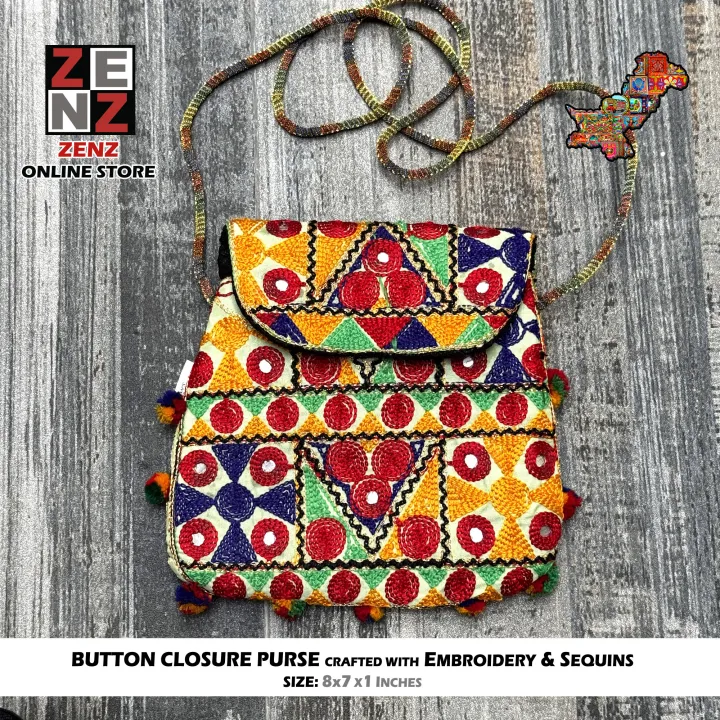Multicolour%20Purse%20Hand%20Bag%20crafted%20with%20Embroidery%20&%20Sequins%20by%20ZENZ%20Sindhi%20Traditional%20Wear%20Embroidered%20Pouch%20-%20Image%204