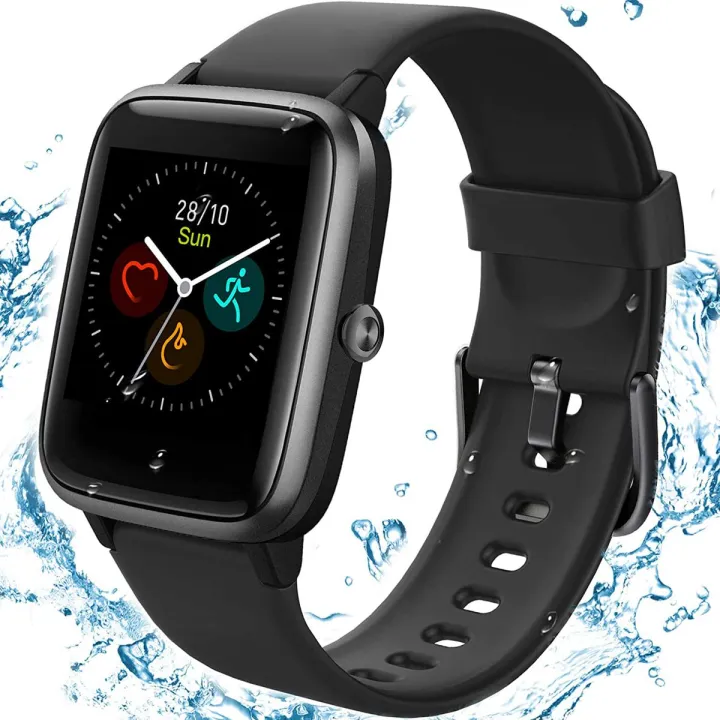 TEMINICE High-End Fitness Trackers,Health Sports Smart Watch with Heart Rate & Sleep Monitor,Calorie Step Counter,1.3" Touch Screen,IP68 Waterproof Pedometer Activity Trackers for Kids Women Men