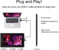 Artisul D16PRO Graphics Drawing Tablet with Screen 15.6 Inch Full-Laminated Graphic Monitor Pen Display 8192 Levels Pressure Battery-Free Stylus,8 Shortcut Keys,130% sRGB Compatible with Windows, Mac. 