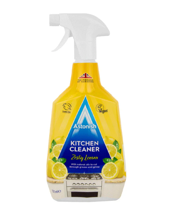 Astonish Kitchen Cleaner Spray Zesty Lemon 750ml
