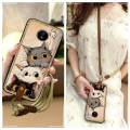 Anti-knock Soft case Phone Case For Nokia C10/C20 Back Cover Silicone Waterproof Durable Anti-dust Necklace Lanyard Cute. 