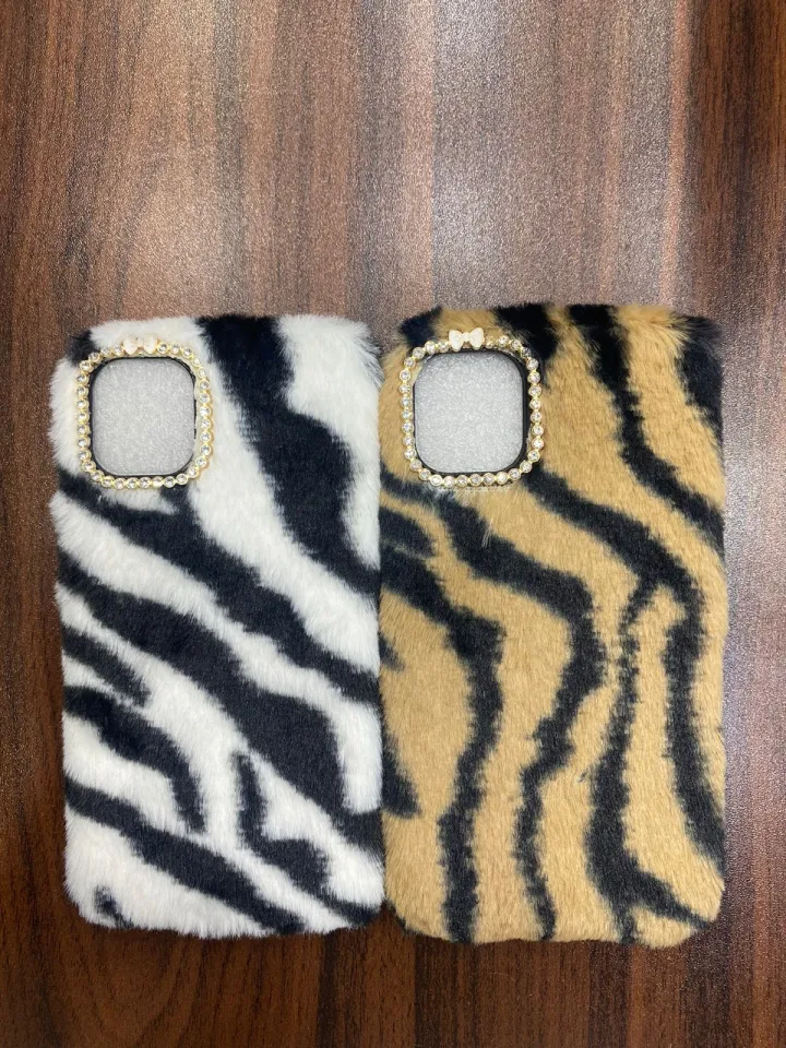 Apple Iphone 11 Fuzzy Plush Case for Girls Women Warm Winter