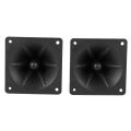 2Pc Tweeters Piezoelectric Tweeter Loudspeaker Ceramic Buzzer Treble Square Audio Speaker. 