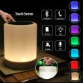 Smart Touch Lamp Portable Rechargeable Bluetooth High Stereo Wireless Speaker.. 