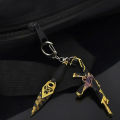 Valorant Keychains Champions 2023 Kunai Vandal Collection 10cm Game Metal Weapon Model Pendant Accessories Keychains Gifts Toys. 