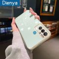 dienya For Tecno Pova Neo Case Fashion Popular Line Girl Camera Plating Side Edge Square Phone Cases Full Lens Back Cover Camera Protect Softcase. 