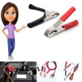 1,2,4Pair Battery Clips Battery Red And Black Clips Styling Crocodile Alligator Car Battery Small Clips Clamps Red + Black Battery  Plus And Minus Clip Wiring Clips. 