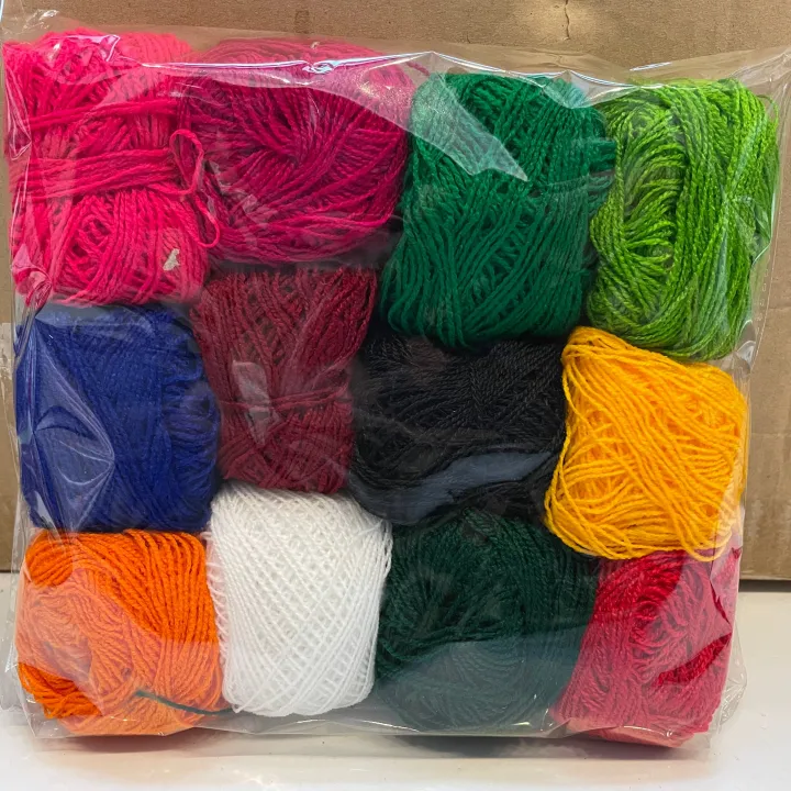 Al%20Saeed%20Wool%20Embroidery%202ply%20Woolen%20Yarn%20Thread%20Pack%20(12pcs)%20-%20Image%203