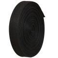 25mmx20m Roll Nylon Tape Strap For Webbing Bag Strapping Belt Making DIY Craft - Black. 