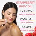 Premium Bioaqua Strawberry Cake Nourishing Body Oil 100ml – Sweet Scented Organic Moisturizing Body Oil for Women – After Shower Hydrating Skin Essence – Firming & Brightening Skin Care Oil for All Skin Types – Luxurious Body Moisturizer. 