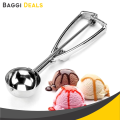 Ice Cream Scoop Ball Maker- Large Silver. 