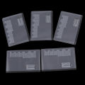 5cs Sim Card Storage Case ox ag Easy Carry Clear pc rotector ortable For Sim emory Card multitional niersal. 