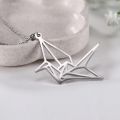 Skyrim Unicorn Fox Crane Pendant Necklace Women Girls Stainless Steel Animal Choker Chain Statement Jewelry. 