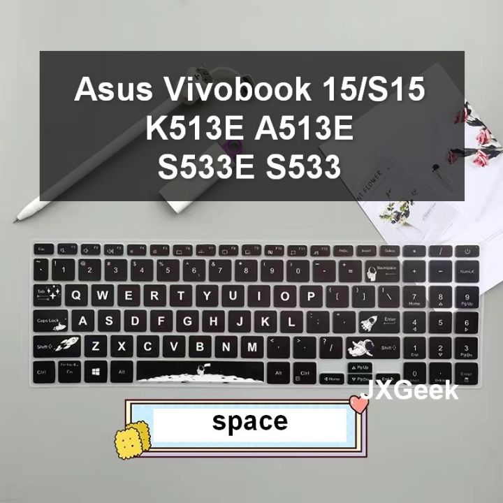 Asus%20Keyboard%20Cover%20Vivobook%20S15%20K513E%20S533E%20S533%20A513E%20M513%20M513U%20S530U%20S5600%20Vivobook%2015.6%20Keyboard%20Protector%20Laptop%20-%20Image%203