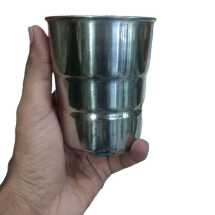 One Water Drinking Glass Tumbler NON STAINLESS STEEL 350ml