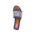 Bata Blue Chappals For Women. 