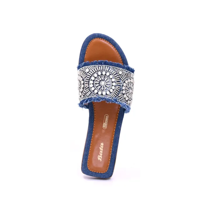 Bata%20Blue%20Chappals%20For%20Women%20-%20Image%203