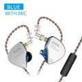 CCA CA4 1BA+1DD Hybrid In Ear Earphone HIFI Monitor Sports Running Stage IEM 2 Drive Unit Headset Detachable 2Pin Cable CCA C10. 